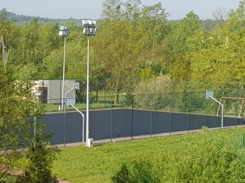 Wyremontowane boisko