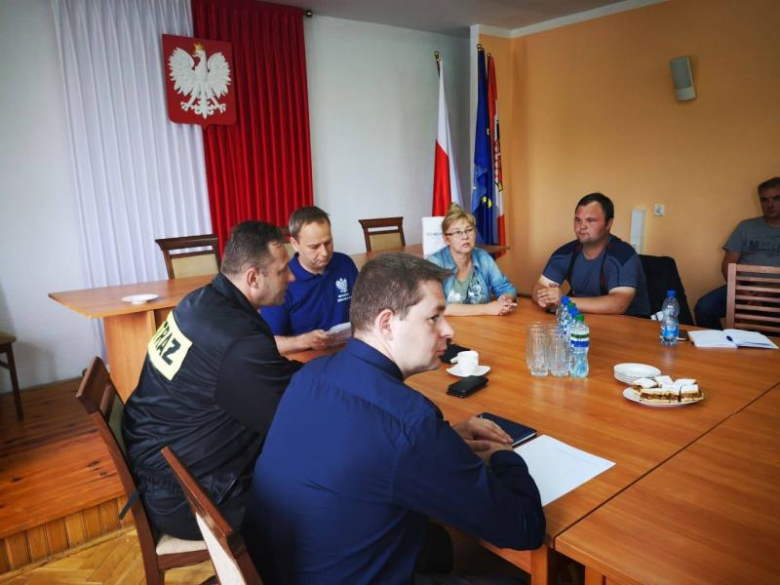 Spotkanie sztabu kryzysowego