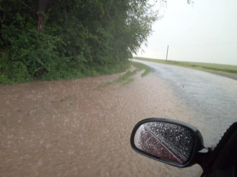 Podtopienia w gminie Udanin