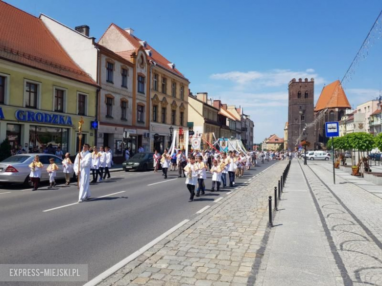 Procesja Bożego Ciała w Środzie Śląskiej
