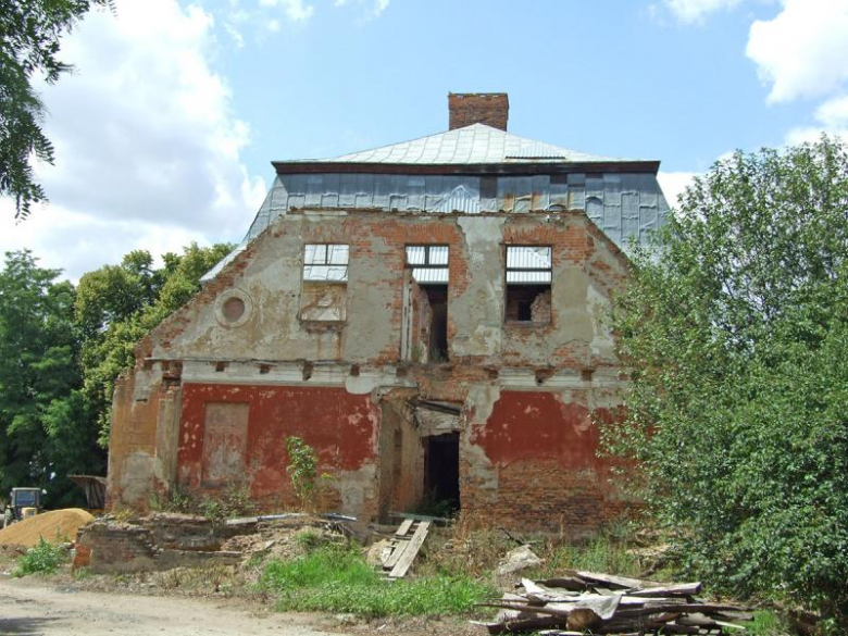 Widok pałacu od strony wschodniej 