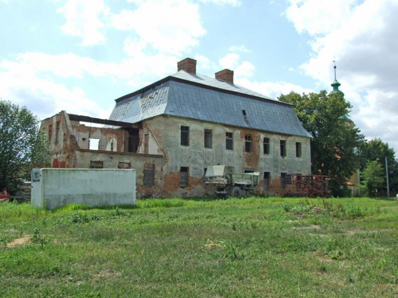 Widok pałacu od strony północno-wschodniej 