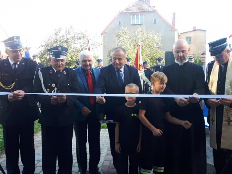 Zmodernizowana remiza już otwarta