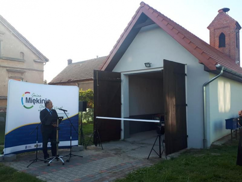 Zmodernizowana remiza już otwarta