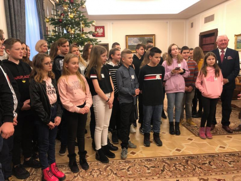 Uczniowie z Gminy Udanin w Sejmie RP