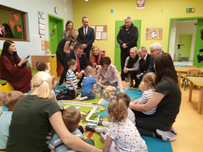 Marlena Maląg w Środzie Śląskiej