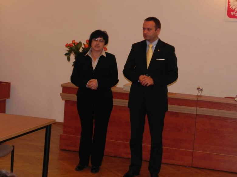 Środa Śląska - rozdanie dyplomów stypendystom