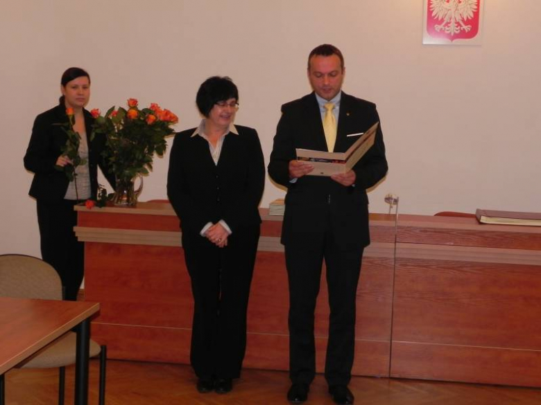 Środa Śląska - rozdanie dyplomów stypendystom