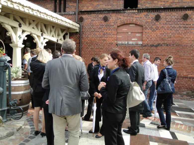 Wizyta ministrów UE w winnicach Jaworek w Miękini