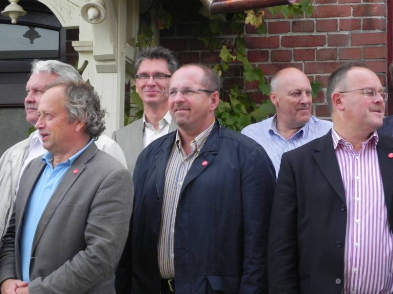 Wizyta ministrów UE w winnicach Jaworek w Miękini