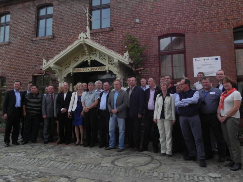 Wizyta ministrów UE w winnicach Jaworek w Miękini