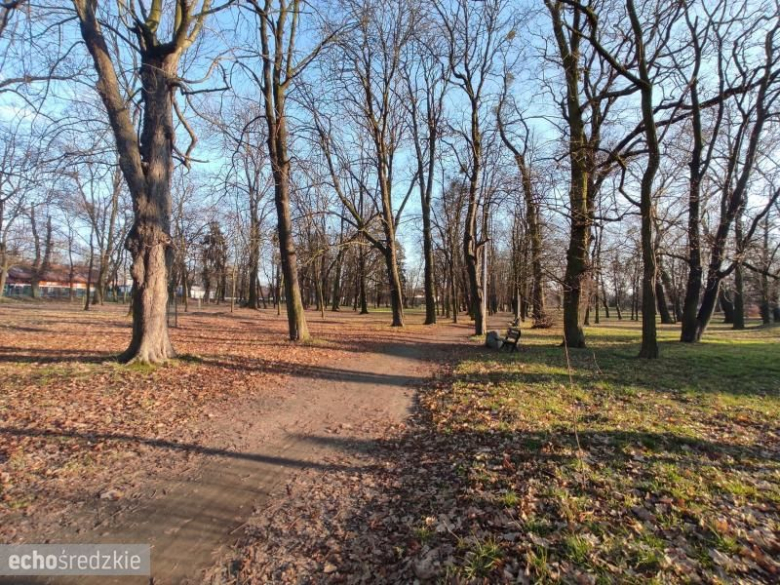 Park przy ul. Malczyckiej w Środzie Śląskiej