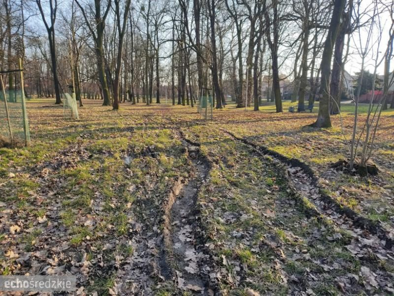 Park przy ul. Malczyckiej w Środzie Śląskiej