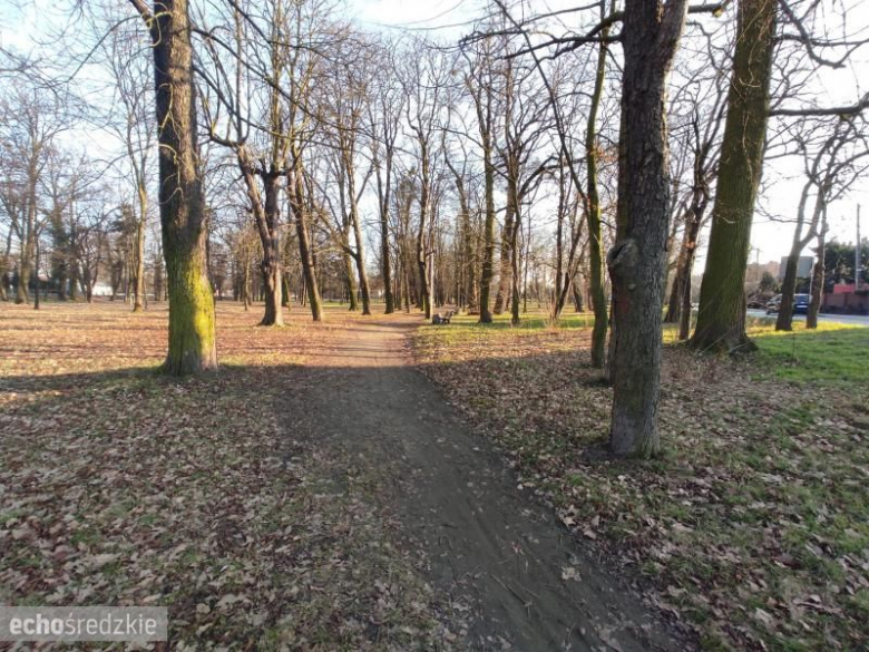 Park przy ul. Malczyckiej w Środzie Śląskiej