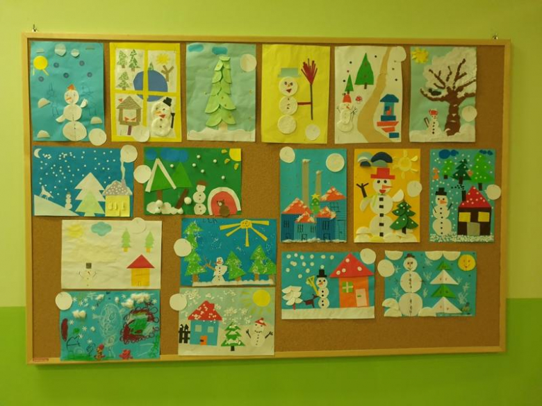 "Zima w mojej miejscowości"