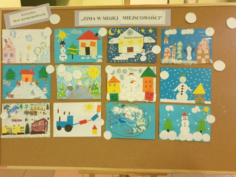 "Zima w mojej miejscowości"