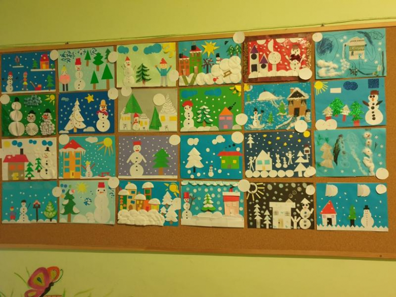 "Zima w mojej miejscowości"