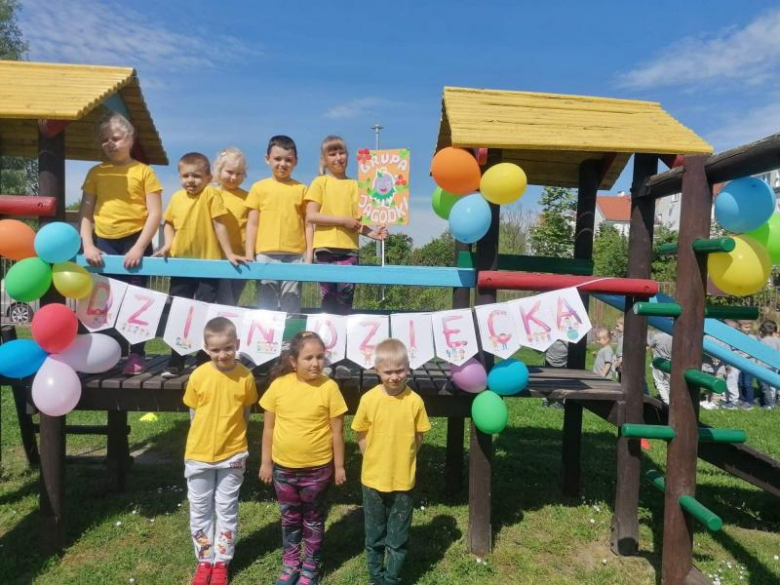 Dzień Dziecka na sportowo w przedszkolu w Malczycach