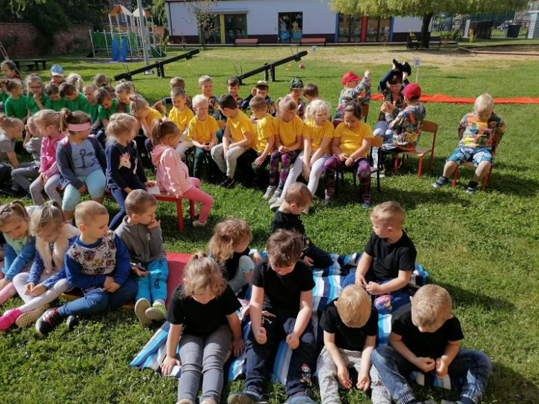 Dzień Dziecka na sportowo w przedszkolu w Malczycach