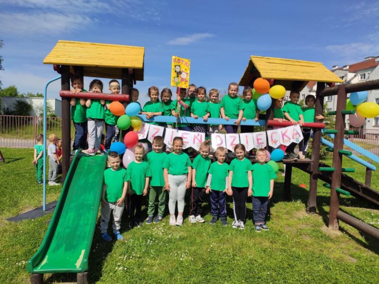 Dzień Dziecka na sportowo w przedszkolu w Malczycach