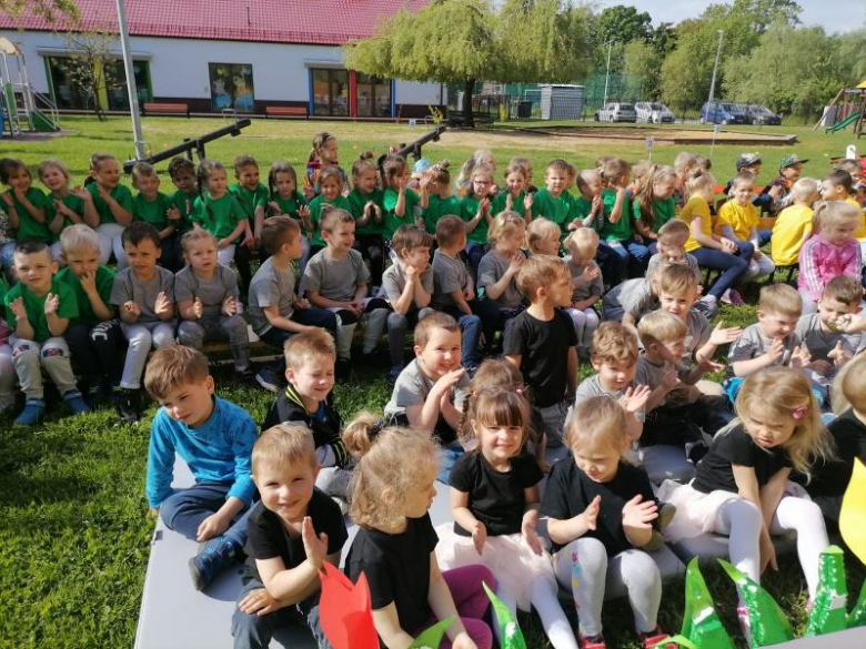 Dzień Dziecka na sportowo w przedszkolu w Malczycach