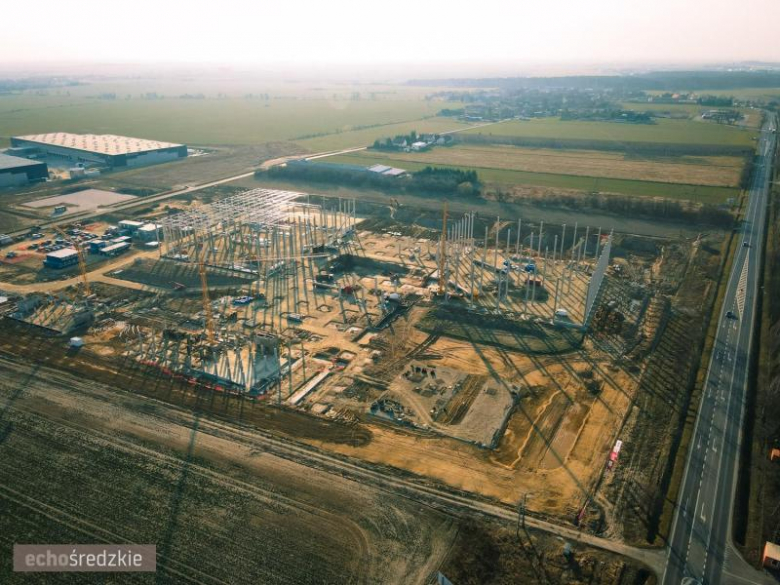 Budowa zakładu Persan Polska we Wróblowicach