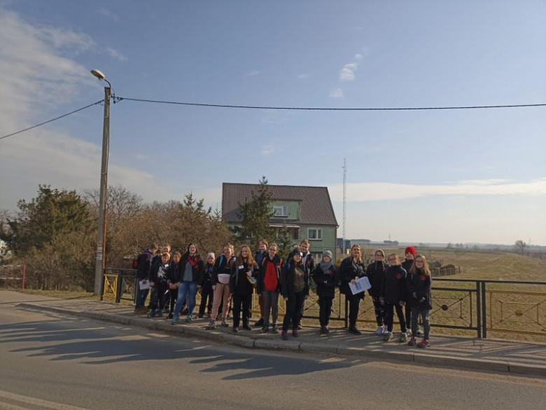 Harcerze na Rajdzie Marzanna