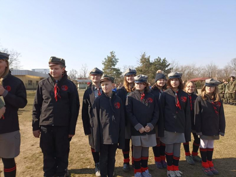 Harcerze na Rajdzie Marzanna