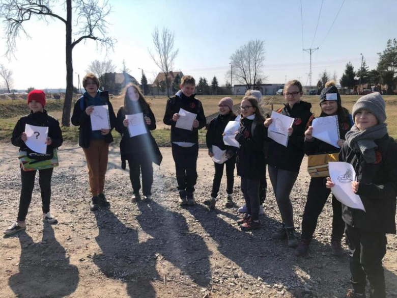 Harcerze na Rajdzie Marzanna