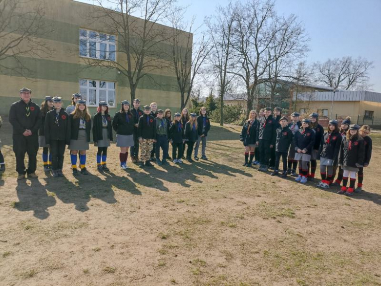 Harcerze na Rajdzie Marzanna