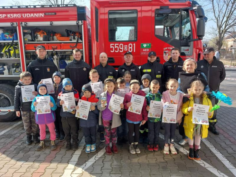 Dzień otwarty w remizie Ochotniczej Straży Pożarnej w Udaninie
