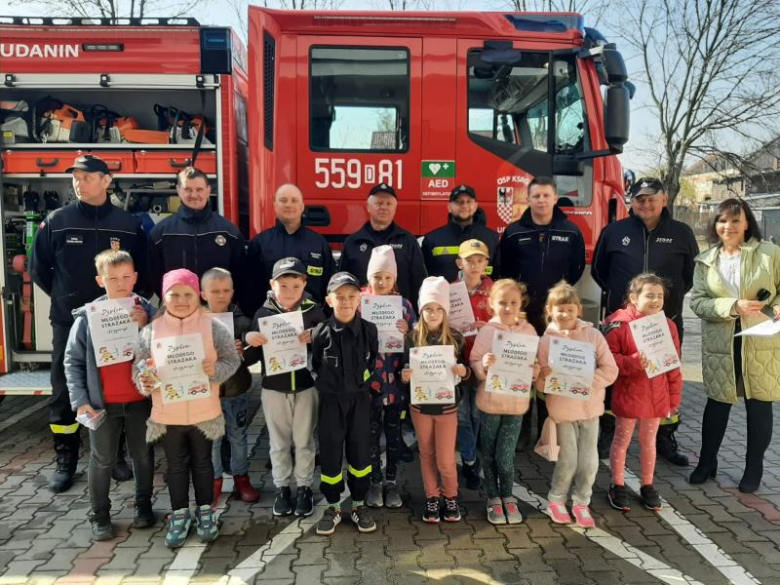 Dzień otwarty w remizie Ochotniczej Straży Pożarnej w Udaninie
