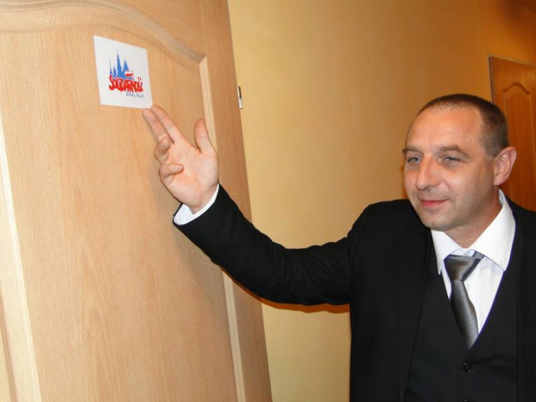 Otwarcie biura terenowego Solidarności - Środa Śląska 2011