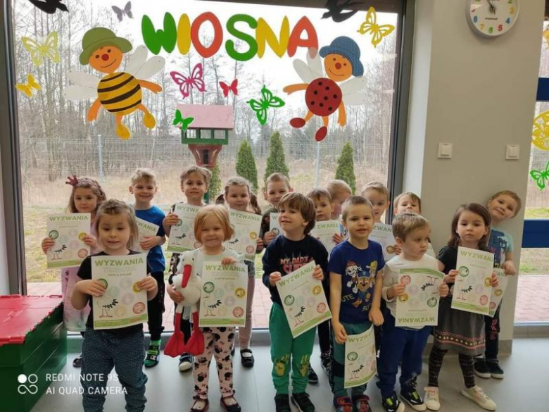 "Wyzwania Teodora" w Przedszkolu Publicznym w Szczepowie