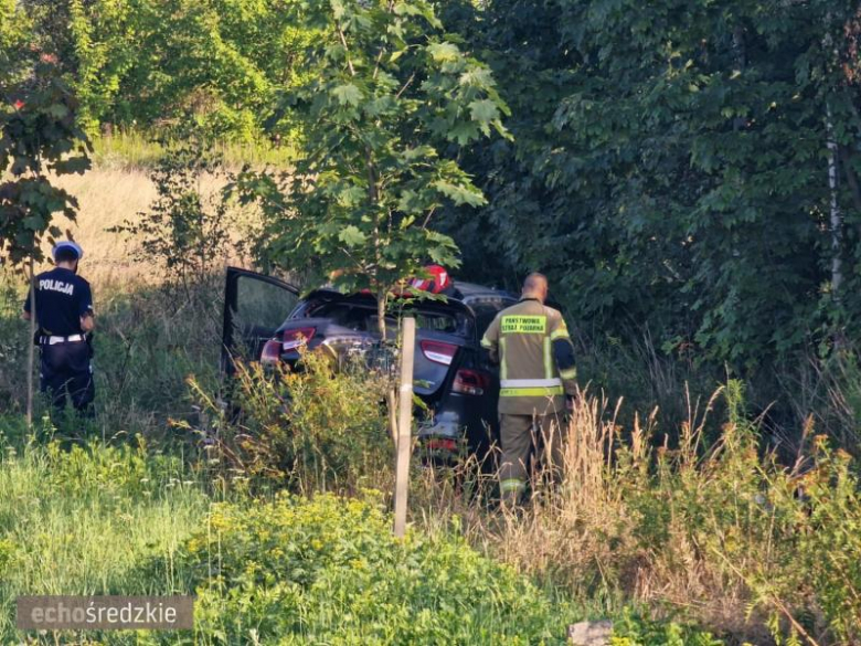 Wypadek na trasie Środa Śląska-Lubin