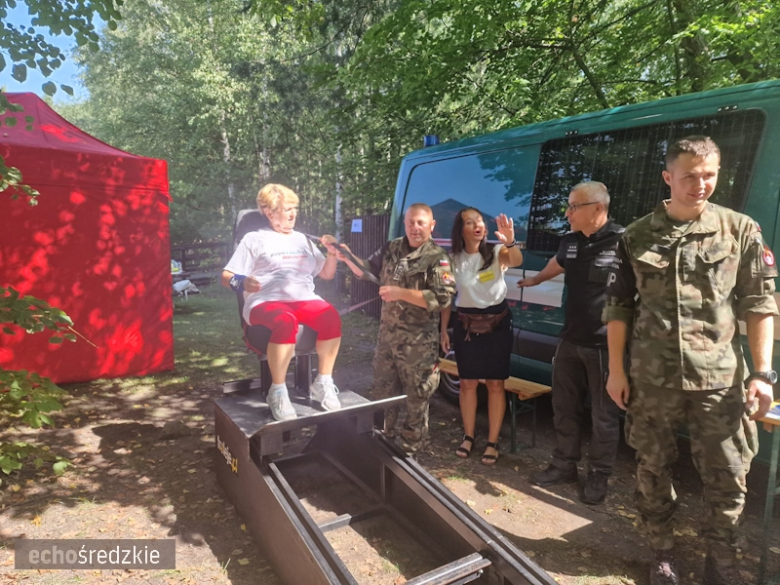 Gra terenowa "Bezpieczny Senior" w Mrozowie