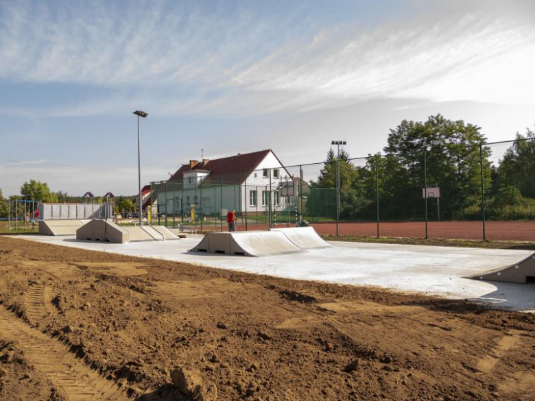 Kolejny skatepark na terenie gminy Miękinia prawie gotowy