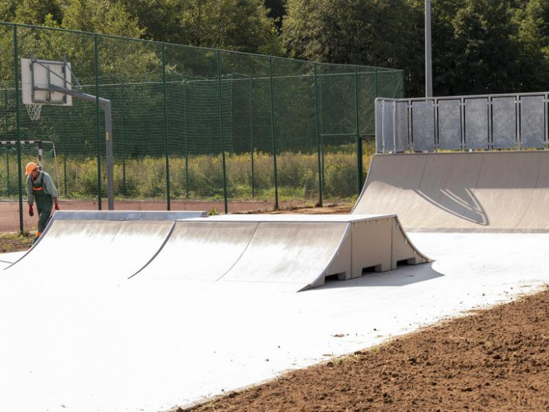Kolejny skatepark na terenie gminy Miękinia prawie gotowy
