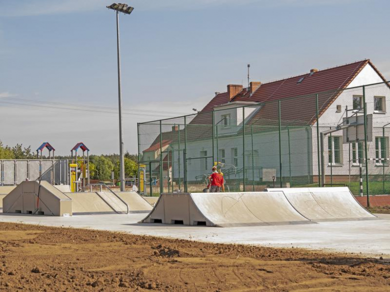 Kolejny skatepark na terenie gminy Miękinia prawie gotowy