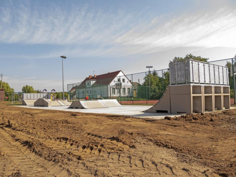 Kolejny skatepark na terenie gminy Miękinia prawie gotowy
