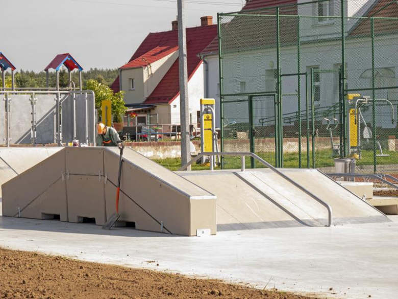 Kolejny skatepark na terenie gminy Miękinia prawie gotowy