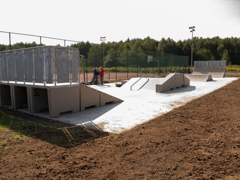Kolejny skatepark na terenie gminy Miękinia prawie gotowy