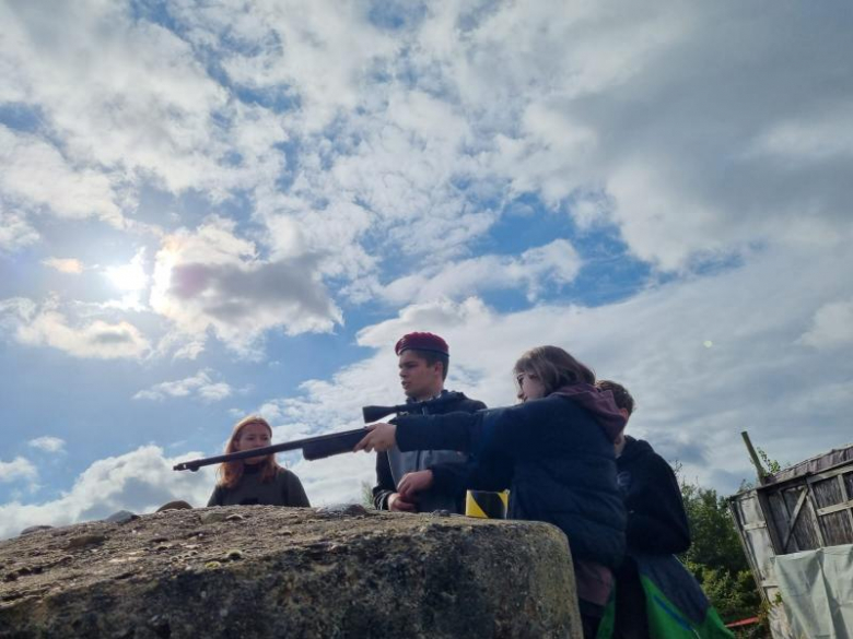 Pierwszy wyjazd na Manewry Techniczno-Obronne