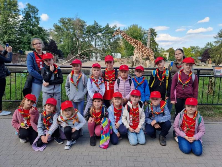 Zuchy z 36. GZ Ogniste Smoki odwiedził wrocławskie ZOO