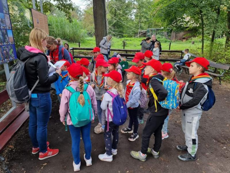 Zuchy z 36. GZ Ogniste Smoki odwiedził wrocławskie ZOO