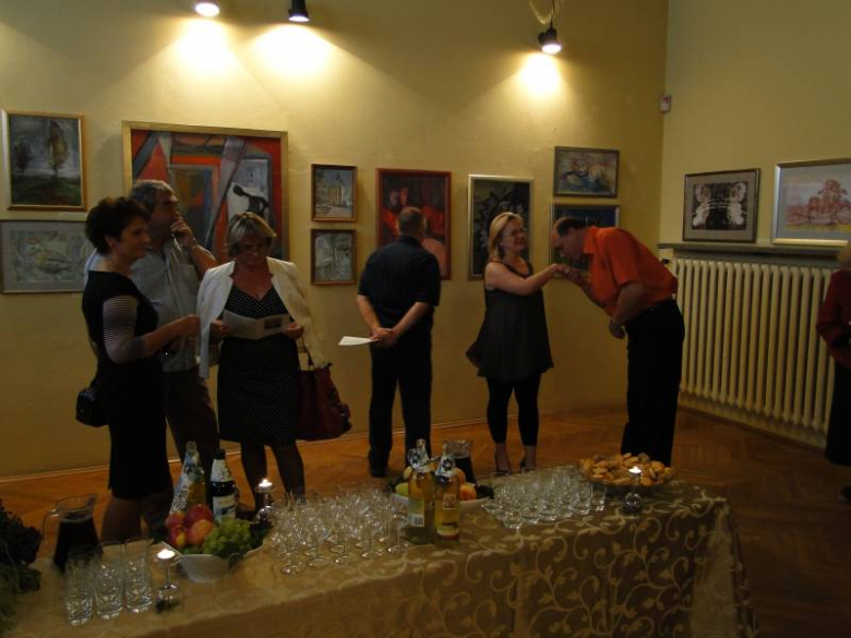 Wernisaż wystawy malarstwa z kolekcji Romualda Bartosika „Impresje Gołuchowskie” 