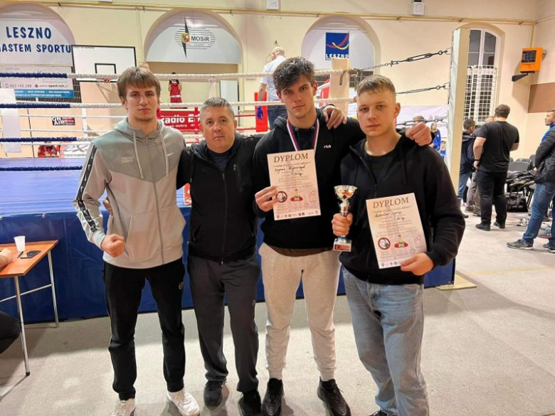 Średzcy bokserzy na turnieju w Lesznie