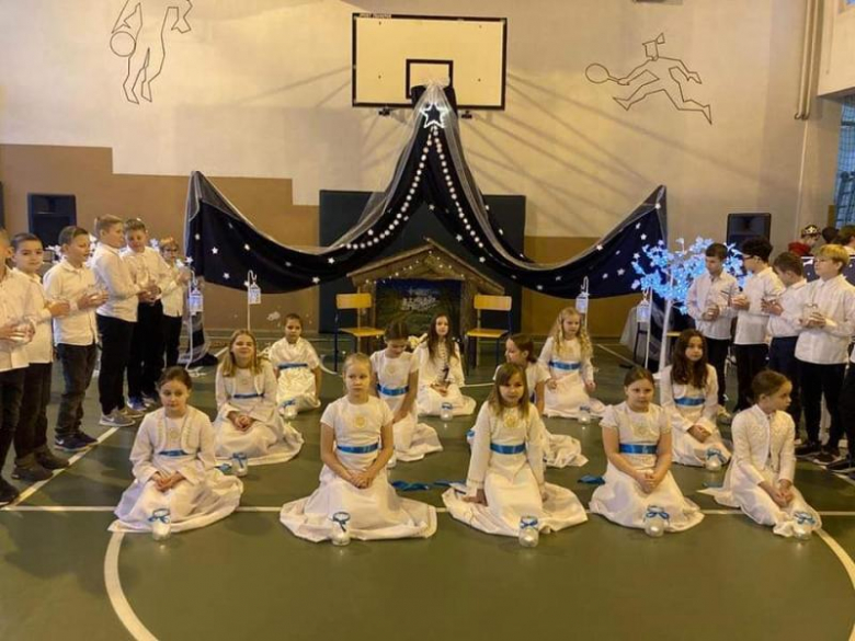 Jasełka w Szkole Podstawowej w Kostomłotach