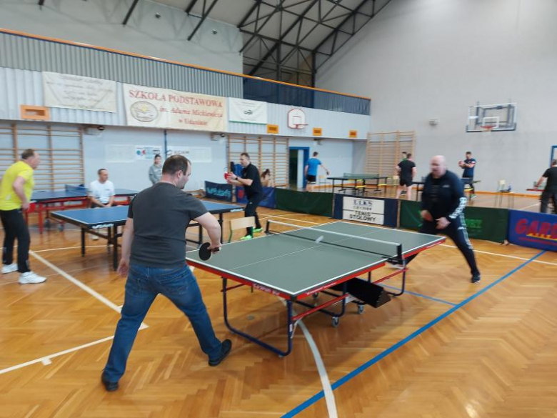 Turniej tenisa stołowego w Udaninie