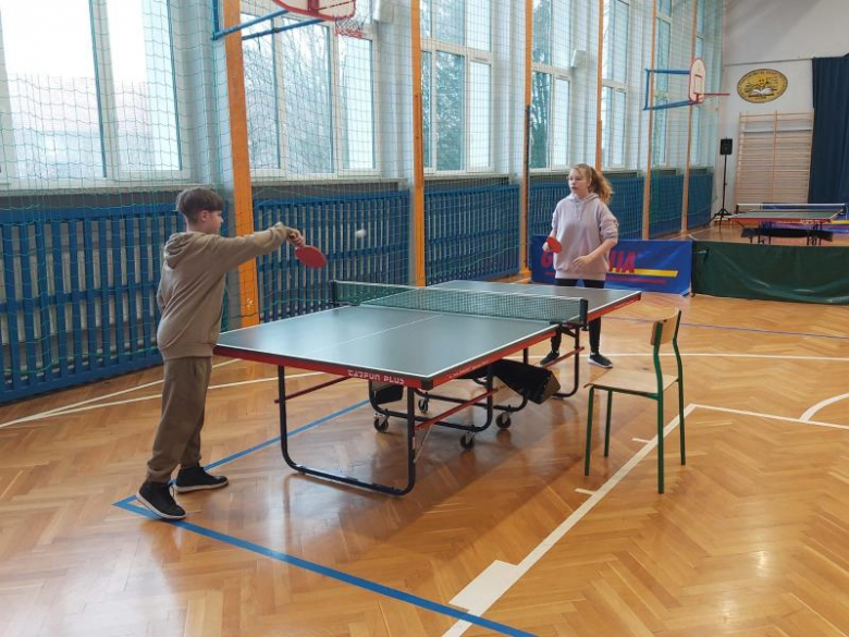 Turniej tenisa stołowego w Udaninie